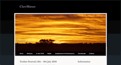 Desktop Screenshot of chriswatson.net