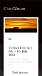 Mobile Screenshot of chriswatson.net